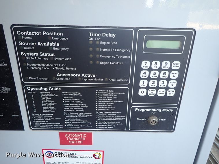 image for item GB9270 Detroit Diesel Series 50 generator