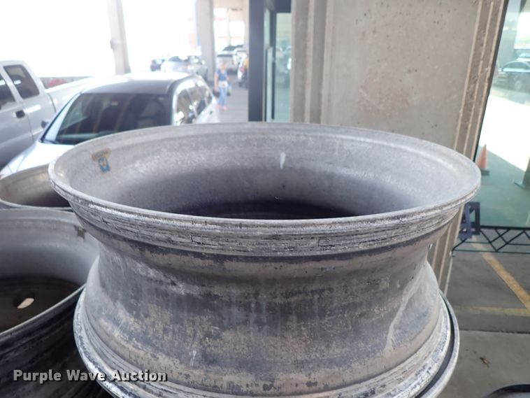 image for item GB9273 (21) 9.25" x 22.5" Alcoa aluminum wheels