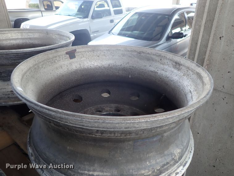 image for item GB9273 (21) 9.25" x 22.5" Alcoa aluminum wheels