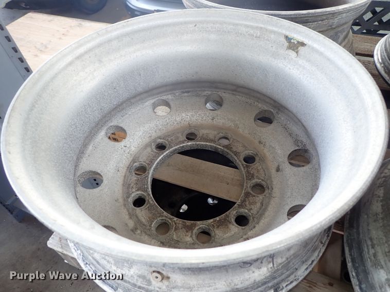 image for item GB9273 (21) 9.25" x 22.5" Alcoa aluminum wheels