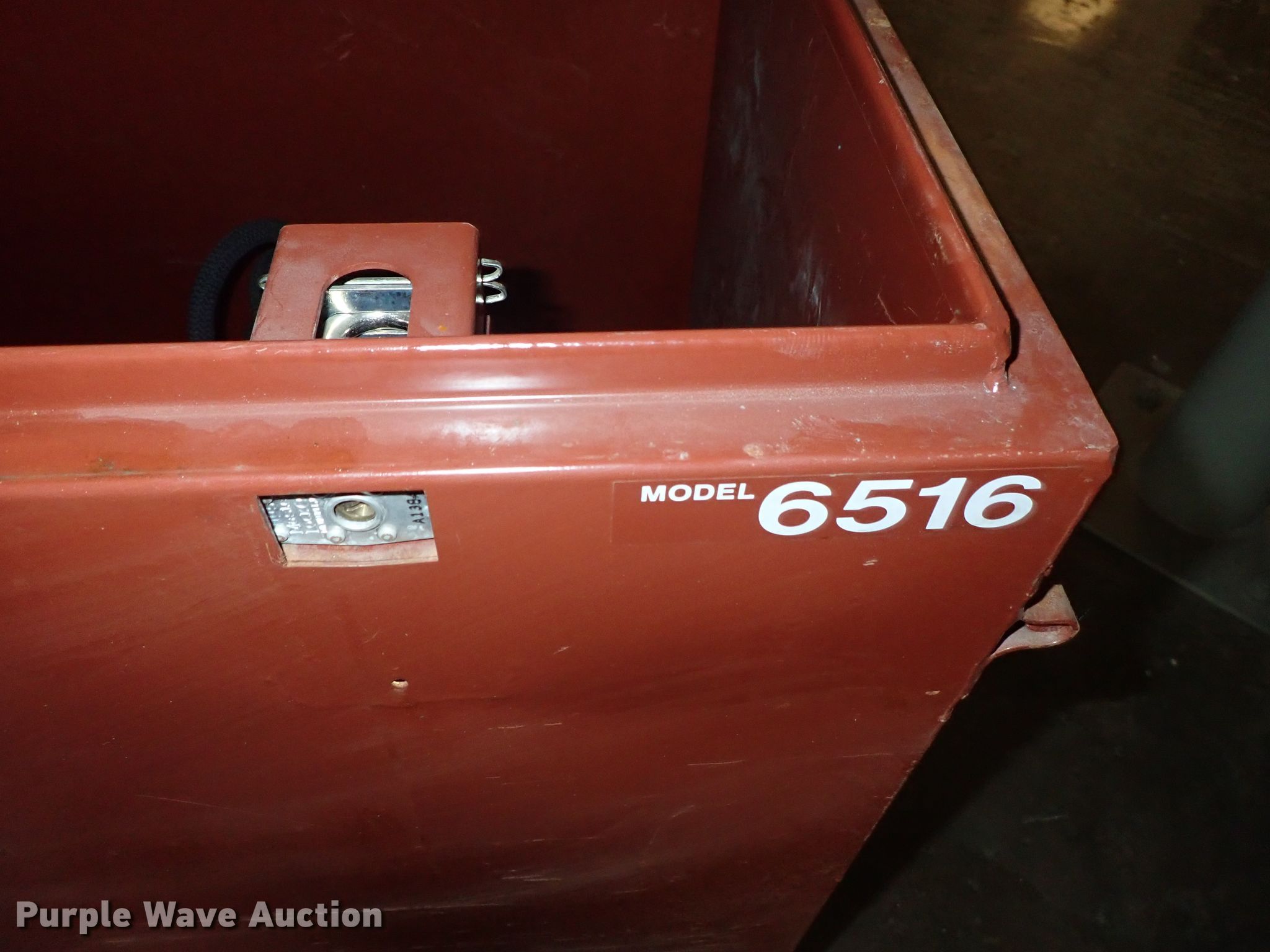 JoBox 6516 toolbox in Wichita, KS Item FR9267 sold Purple Wave