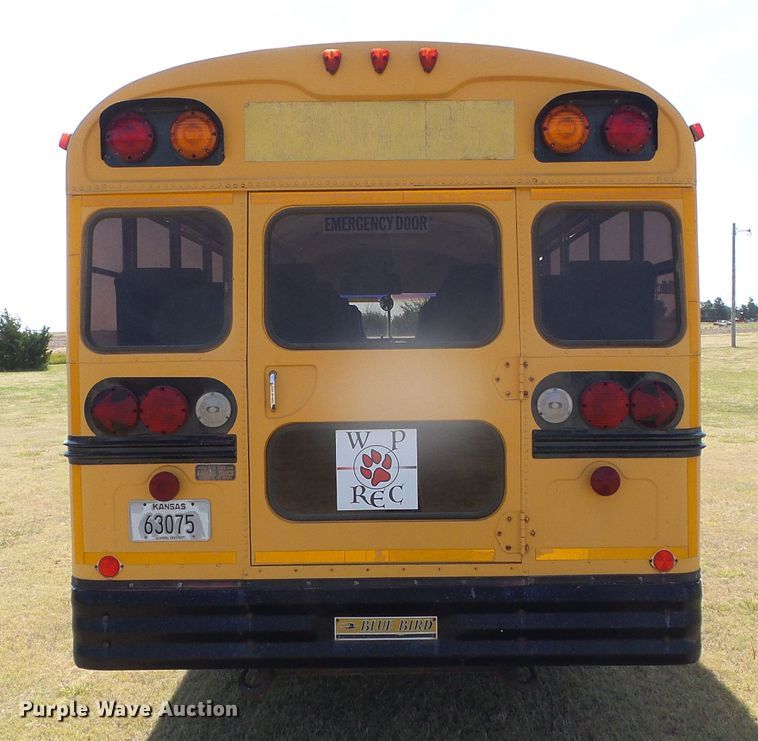 image for item DC5016 1993 GMC Blue Bird school bus
