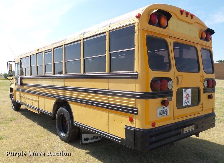 image for item DC5016 1993 GMC Blue Bird school bus