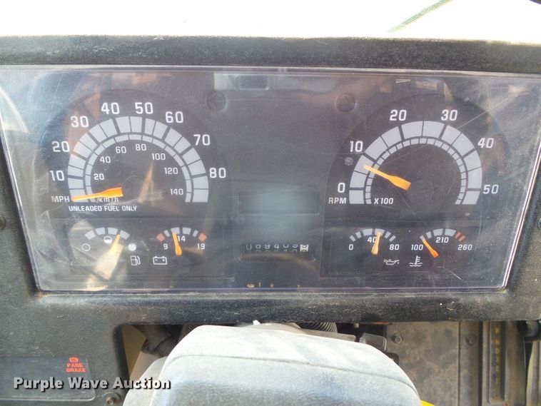 image for item DC5016 1993 GMC Blue Bird school bus