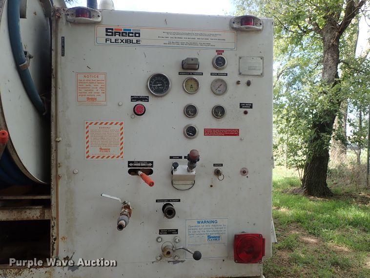 image for item DE0905 1996 Sreco HV1800TR/L/P sewer jetter