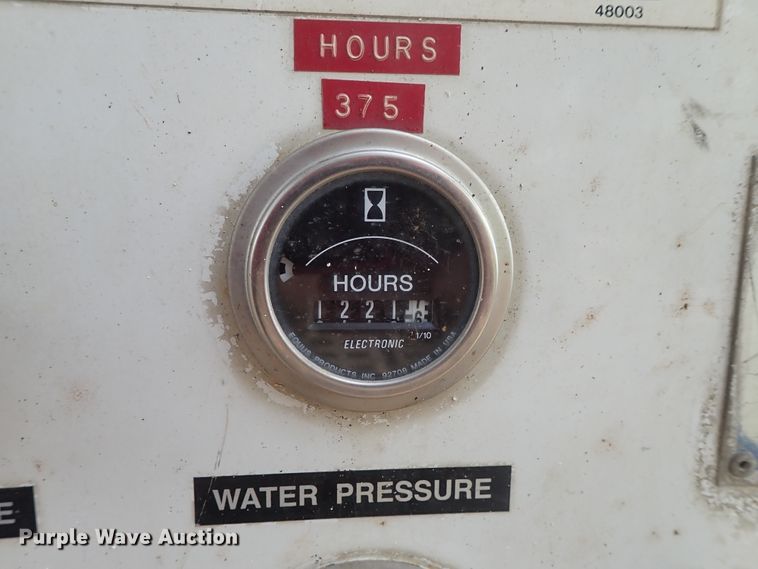 image for item DE0905 1996 Sreco HV1800TR/L/P sewer jetter