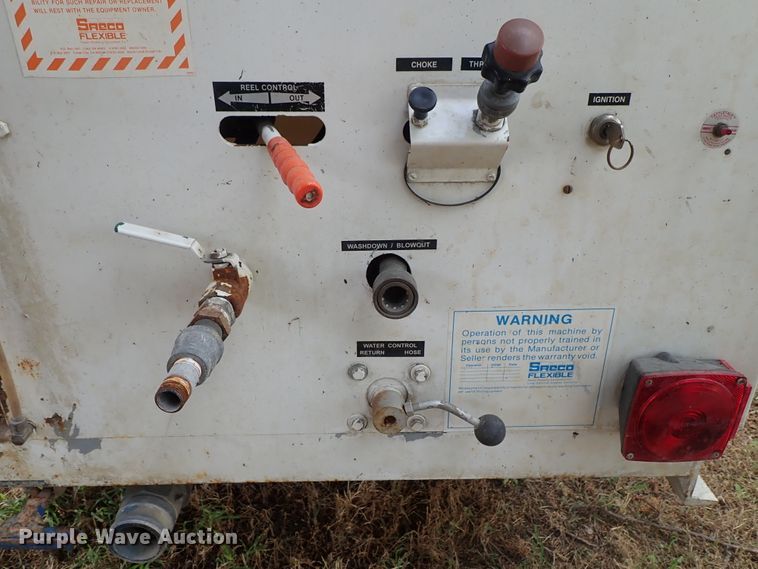 image for item DE0905 1996 Sreco HV1800TR/L/P sewer jetter