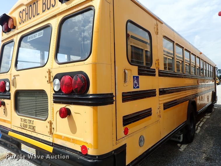 image for item DE0933 1995 Blue Bird TC2000 school bus