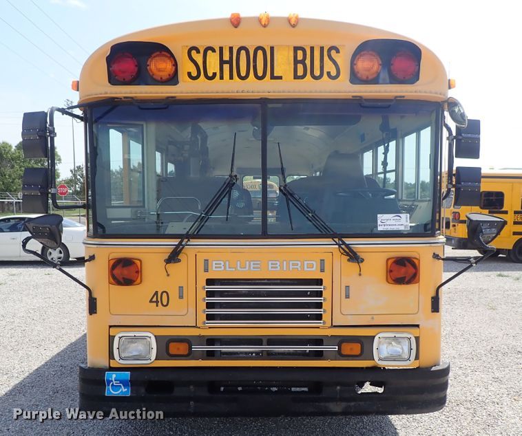 image for item DE0934 1995 Blue Bird TC2000 school bus