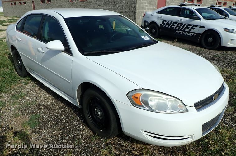 image for item DE0937 2010 Chevrolet Impala Police Cruiser