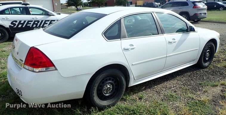 image for item DE0937 2010 Chevrolet Impala Police Cruiser