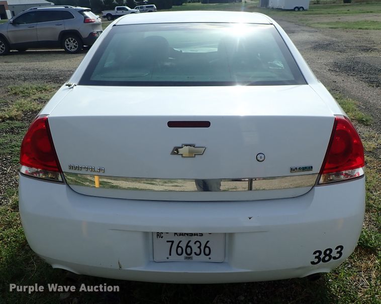 image for item DE0937 2010 Chevrolet Impala Police Cruiser