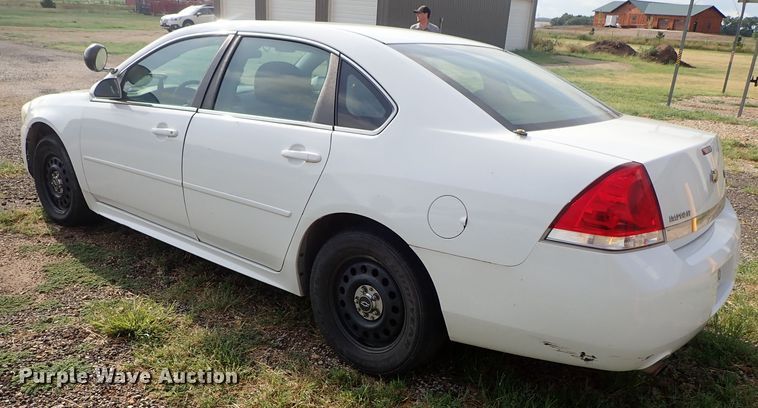 image for item DE0937 2010 Chevrolet Impala Police Cruiser