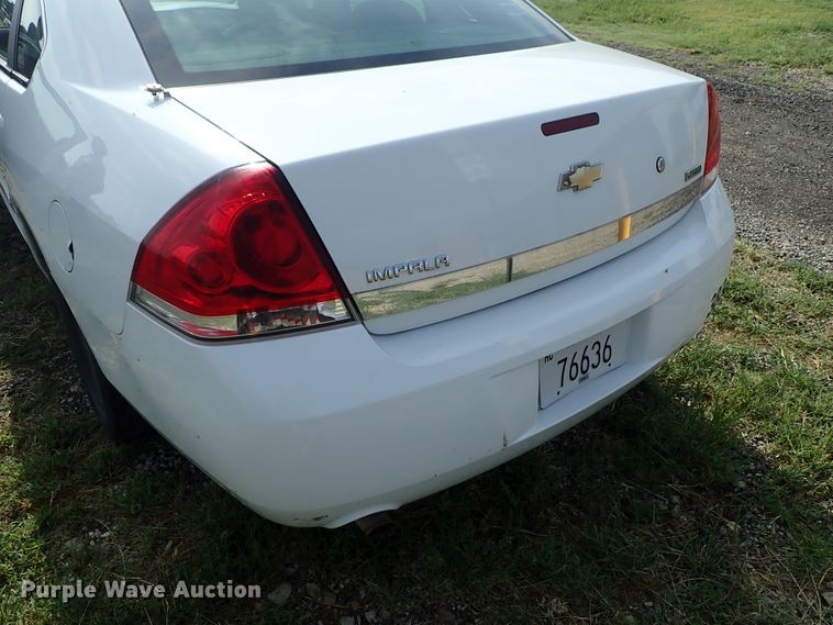 image for item DE0937 2010 Chevrolet Impala Police Cruiser