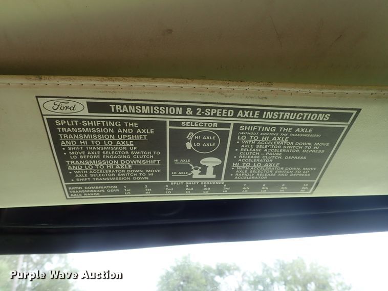 image for item DE5552 1978 Ford F700 fire truck