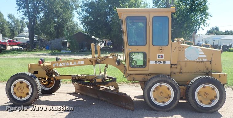 image for item DE9018 Fiat-Allis 65B rigid frame motor grader
