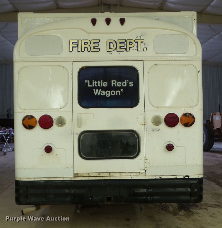 image for item DF0785 1984 Chevrolet Blue Bird school bus