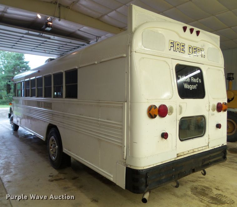 image for item DF0785 1984 Chevrolet Blue Bird school bus