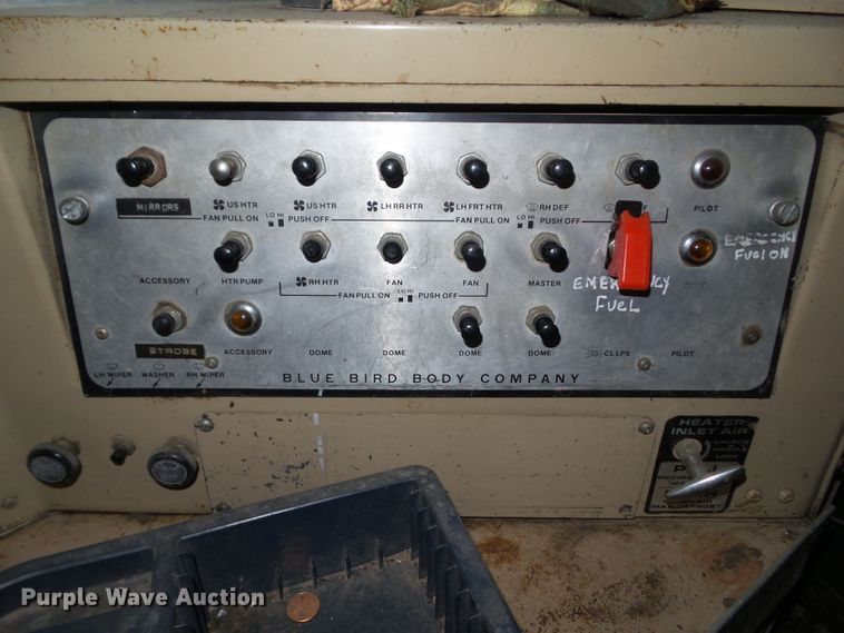 image for item DF0785 1984 Chevrolet Blue Bird school bus