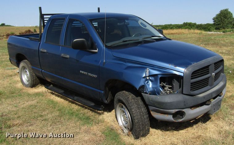 image for item DF4468 2006 Dodge Ram 1500 Quad Cab pickup truck