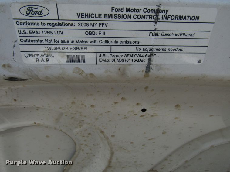 image for item DF4473 2008 Ford Crown Victoria Police Interceptor