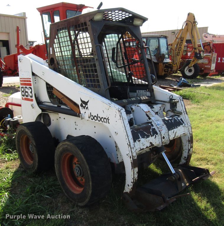 image for item DG1353 1998 Bobcat 863 skid steer