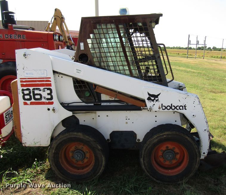 image for item DG1353 1998 Bobcat 863 skid steer