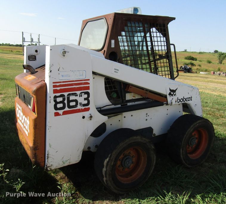 image for item DG1353 1998 Bobcat 863 skid steer