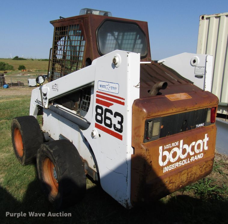 image for item DG1353 1998 Bobcat 863 skid steer