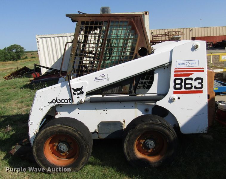 image for item DG1353 1998 Bobcat 863 skid steer