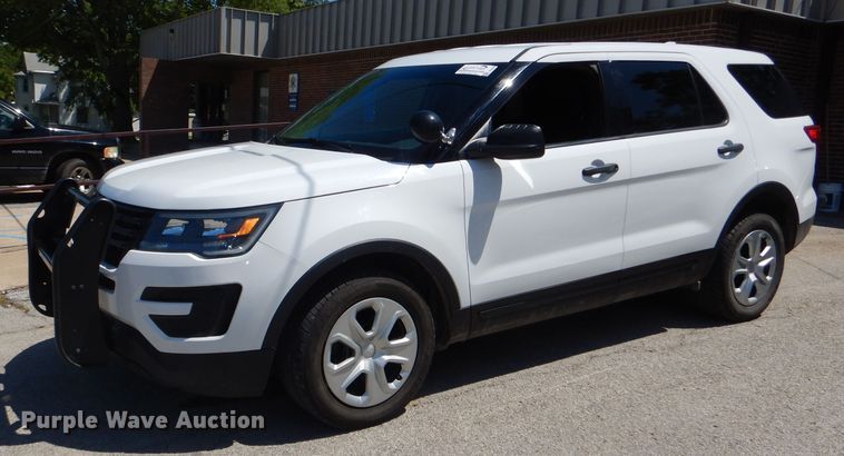 image for item DG4834 2016 Ford Explorer Police Interceptor SUV