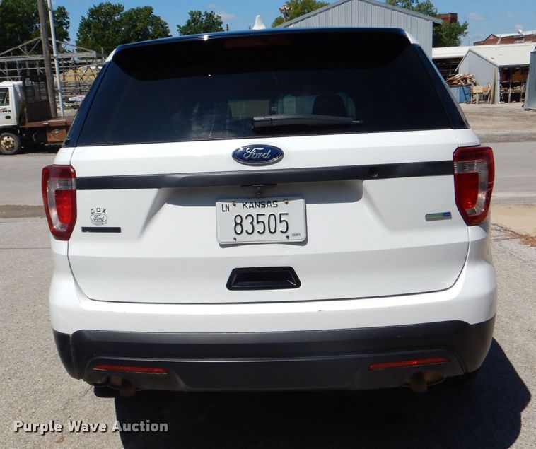 image for item DG4834 2016 Ford Explorer Police Interceptor SUV