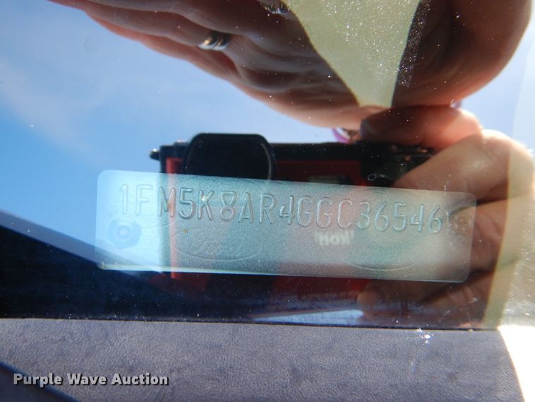 image for item DG4834 2016 Ford Explorer Police Interceptor SUV