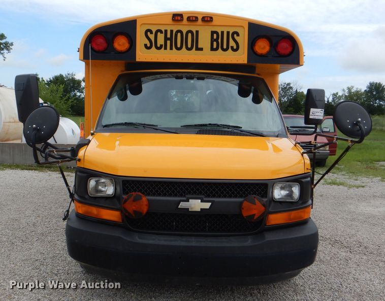 image for item DG4865 2011 Chevrolet Express G3500 Thomas school bus