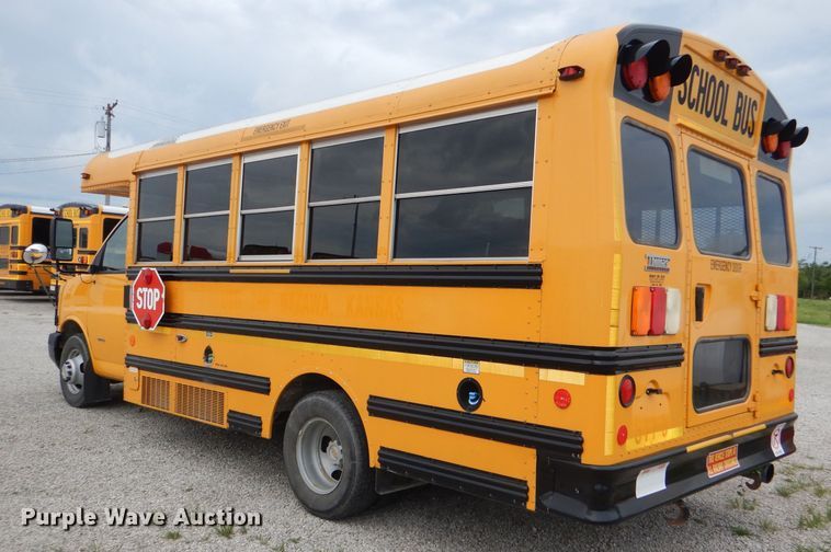 image for item DG4865 2011 Chevrolet Express G3500 Thomas school bus