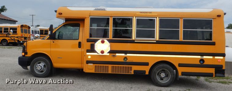 image for item DG4865 2011 Chevrolet Express G3500 Thomas school bus