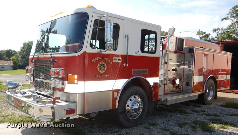 image for item DG4870 1992 Ottawa E-1 pumper rescue fire truck