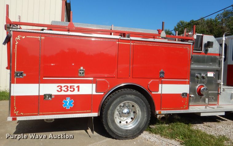 image for item DG4870 1992 Ottawa E-1 pumper rescue fire truck