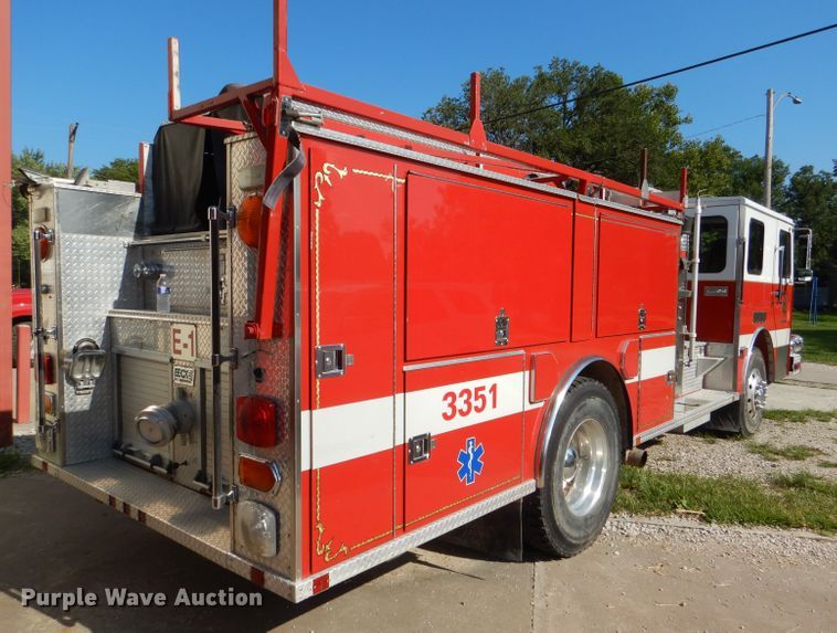image for item DG4870 1992 Ottawa E-1 pumper rescue fire truck