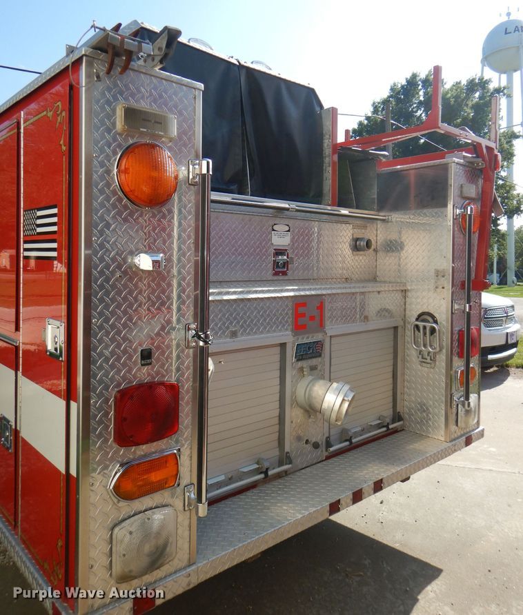 image for item DG4870 1992 Ottawa E-1 pumper rescue fire truck