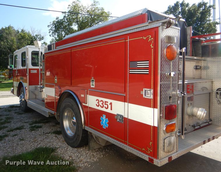 image for item DG4870 1992 Ottawa E-1 pumper rescue fire truck
