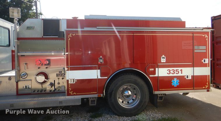 image for item DG4870 1992 Ottawa E-1 pumper rescue fire truck