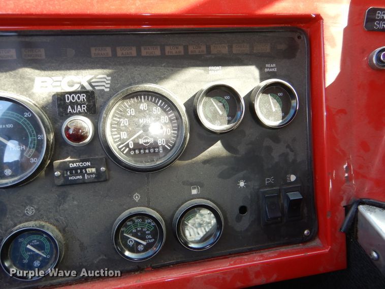 image for item DG4870 1992 Ottawa E-1 pumper rescue fire truck