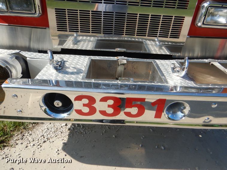 image for item DG4870 1992 Ottawa E-1 pumper rescue fire truck