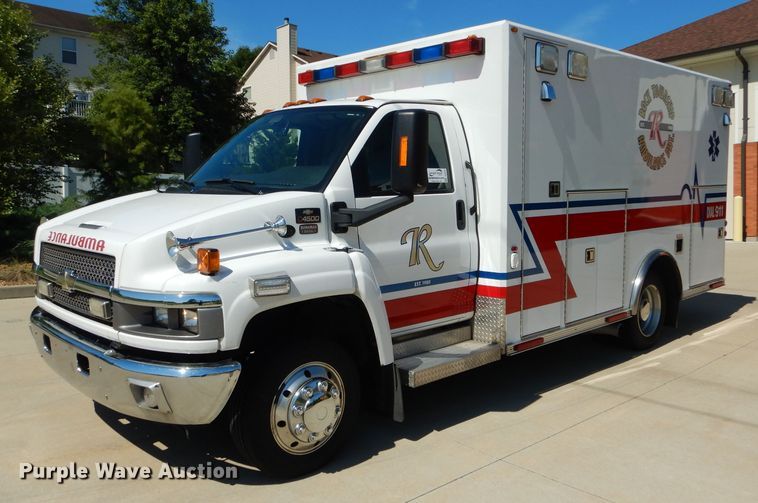 image for item DH6045 2009 Chevrolet C4500 ambulance