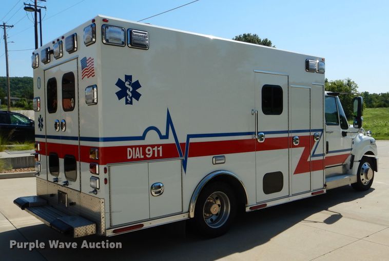 image for item DH6047 2014 International TerraStar ambulance