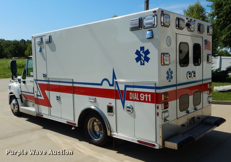 image for item DH6047 2014 International TerraStar ambulance