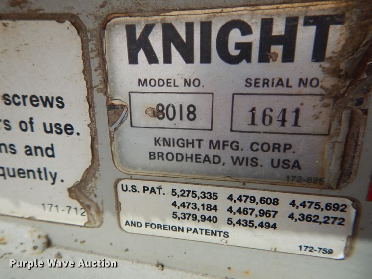 image for item DH6055 1999 Sterling L-Line sludge spreader truck