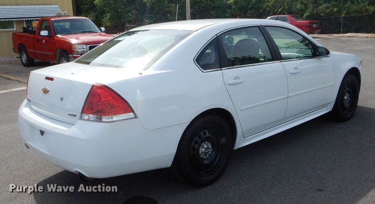 image for item DH6065 2012 Chevrolet Impala Police Cruiser