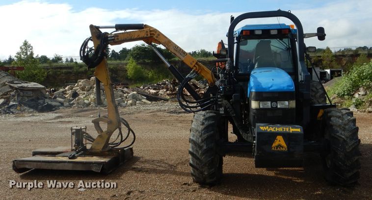 image for item DH6070 2000 New Holland TM115 MFWD tractor